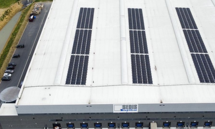 SEDIS logistics goes for solar pannels